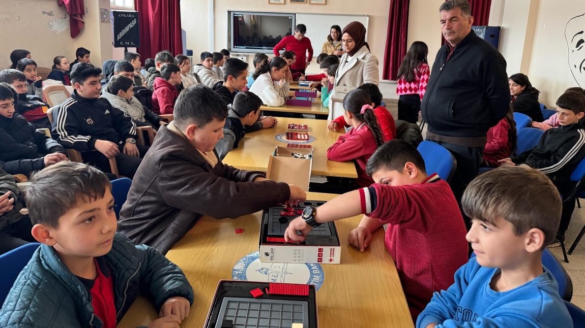 Okulumuzda Zeka Oyunları Turnuvası yapıldı.